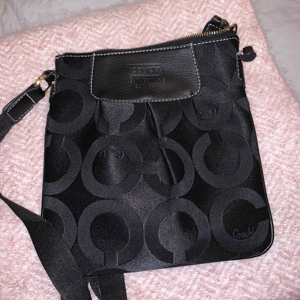 black Coach crossbody!
